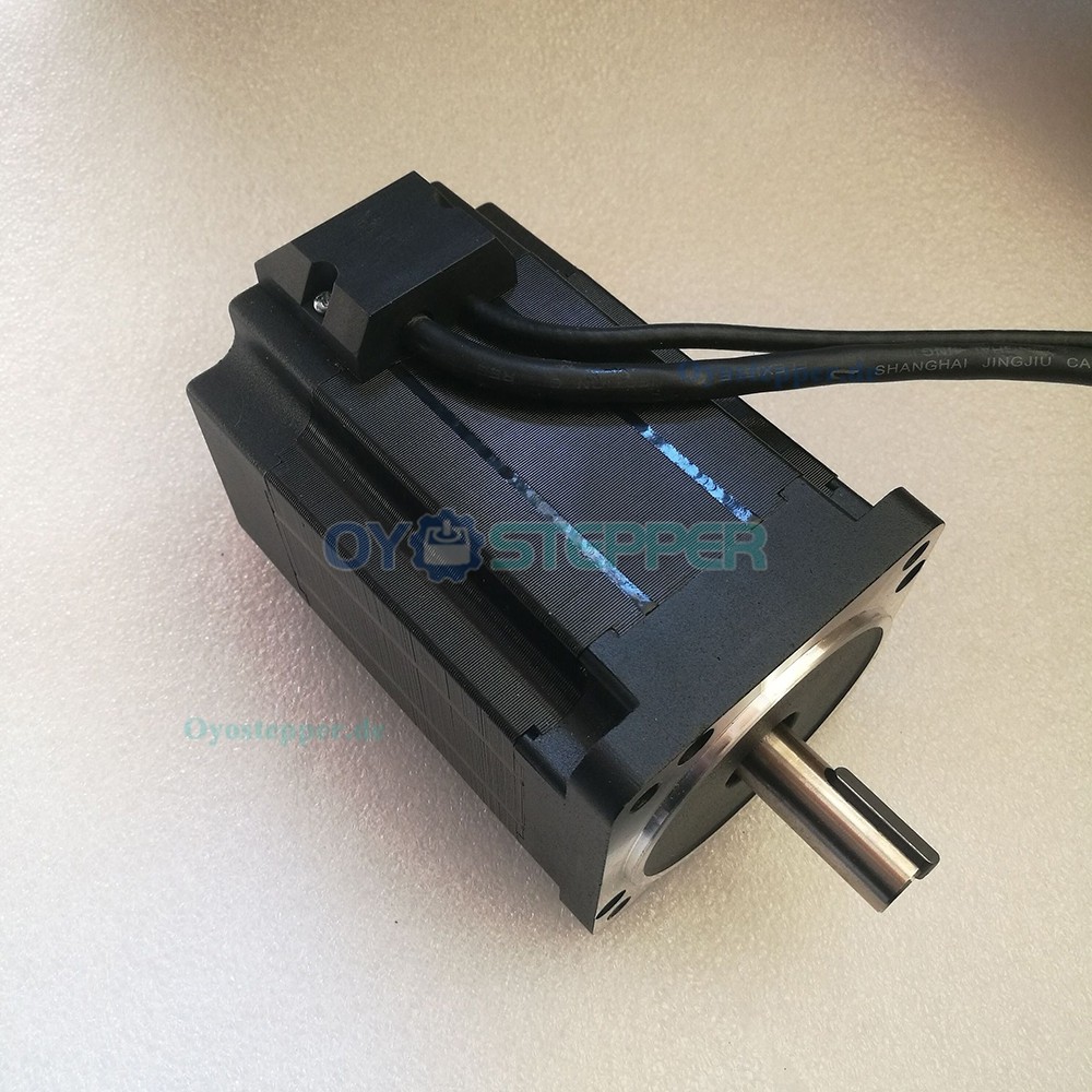 OUKEDA Bürstenloser Gleichstrommotor BLDC-Motor, 270 Ncm, 850W, 24V, 3500 U/min, 3-Phasen, Ø86 mm mit Keilnut